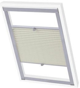 Persianas plissadas nata 102