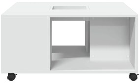 Mesa de centro 80x80x40 cm derivados de madeira branco
