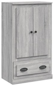 Armário alto derivados de madeira 60x35,5x103,5 cm sonoma cinza