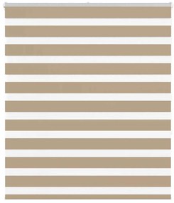 Cortina de zebra 125x150 cm largura do tecido 120,9cm poliéster