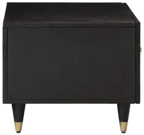 Mesa de centro 80x50x40 cm madeira de mangueira maciça