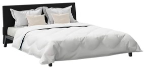Edredão com travesseiro 3 pcs Branco 240 x 220 cm Microfibra