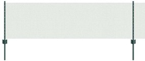 Postes de Cerca vidaXL 11 pcs U-Channel Verde 60 cm Aço