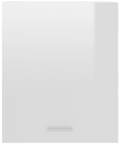 Armário de parede “Lyon” deriv. madeira branco brilhante