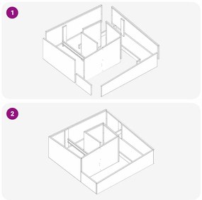 Vasos &amp; Plantadeiras Preto Metal Grande Inserções Decorativas