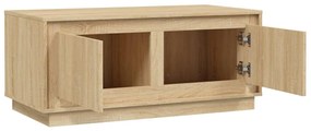 Mesa de centro 102x50x44 cm derivados madeira carvalho sonoma