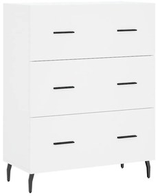 Armário alto 69,5x34x180 cm derivados de madeira branco
