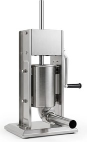 Enchedora Manual de Salsichas, 29,5 x 23 x 49,5 cm, Duas Velocidades, Prateado