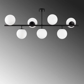 Candeeiro Chandelier Fazli – Preto – 113 x 40 x 46 cm