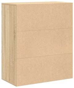 Estante cor carvalho 60x30x71,5 cm derivados de madeira