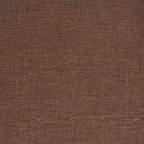 Bancos de bar 2 pcs tecido castanho
