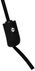 Guarda-chuva dobrável automático 95 cm preto