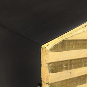Móvel de TV 90x30x45 cm madeira de mangueira maciça