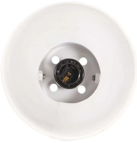 Candeeiro de parede industrial 45x25 cm E27 branco