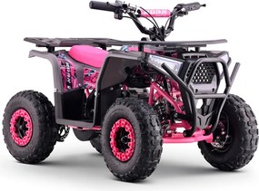 MINI MOTO 4 PARA CRIANÇAS electrica BULL 1000W Rosa