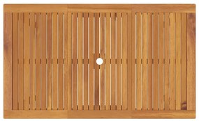 Conjunto de Jantar de Jardim 7 pcs Preto 150 x 90 x 74 cm