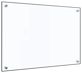 vidaXL Painel anti-salpicos cozinha 70x50 cm vidro temp. transparente