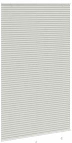 Plissado Cego Cinzento Luz 120x200 cm Largura Tecido 119,4cm