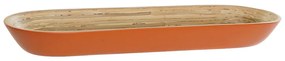 Tabuleiro DKD Home Decor Bambu (49.5 x 14.5 x 5.5 cm)