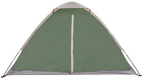 Tenda de campismo cúpula para 2 pessoas impermeável verde