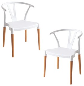 Pack 2 Cadeiras Tahi - Branco