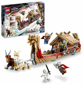 Jogo de Construção Lego Thor Love And Thunder: The Goat Boat