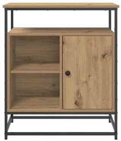 Aparador Artisan Carvalho 69x35x80 cm Madeira engenheirada e Aço