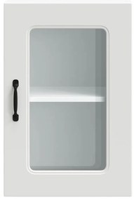 Armário de parede de cozinha porta vidro Kalmar branca