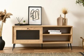 Móvel TV Wire 140 – Carvalho – 138 cm x 55 cm x 41 cm