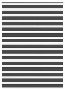 Cortina de zebra 155x200 cm largura do tecido 150,9cm poliéster