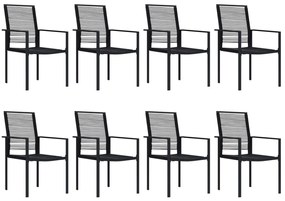 9 pcs conjunto de jantar para jardim