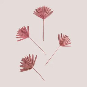 Pack De 4 Ramos Secos Decorativos Urpek Cor-de-rosa Peônia - Sklum