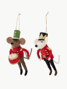 Christmas Tree Pendants Peo, Set of 2