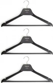 Pack De 6 Cabides Em Madeira Orig Preto - Sklum