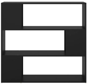 Estante/divisória 100x24x94 cm preto