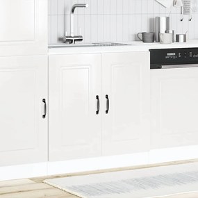 Armário baixo lavatório Kalmar branco alto brilho 80x46x81,5 cm