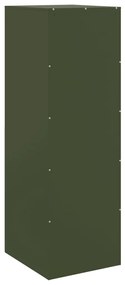 Aparador 34,5x39x107 cm aço verde azeitona