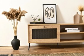 Móvel TV Stand Wire 180 – Carvalho – 180x55x41 cm