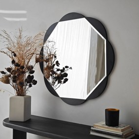 Espelho Fiore – Preto – 65 cm x 65 cm