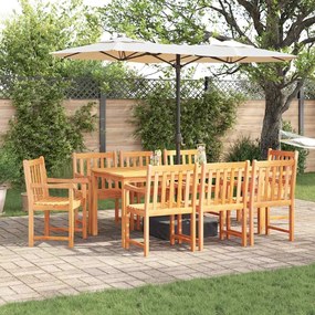 vidaXL Conjunto de Jantar de Jardim 7 pcs 200 x 100 x 75 cm