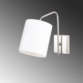 Candeeiro de Parede Ve – Níquel Branco – 14 x 27 cm