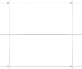 Cerca de Campo 1,2x25 m de Aço Galvanizado