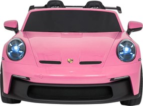 Carro elétrico para Crianças Porsche 911 GT3 STRONG MP4 24V, Rodas EVA, Rosa