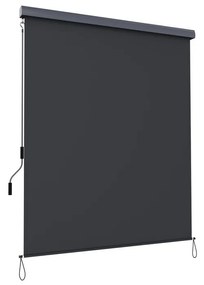 Toldo vertical 1,6 x 2,5 m cinzento