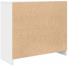 Aparador 85x34x76 cm derivados de madeira branco