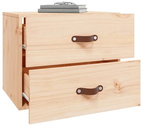 Mesa de cabeceira de parede 50x36x40 cm