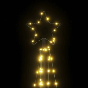 LED Árvore de Natal 339 LEDs Branco Quente 187 cm