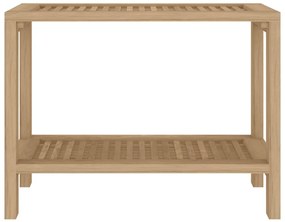 Mesa de apoio p/ casa de banho madeira de teca maciça