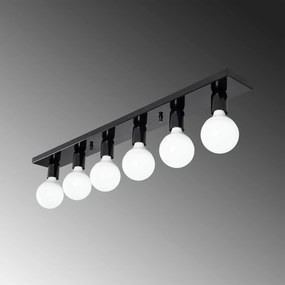 Candeeiro de Teto Mirro – Preto/Branco – 91 x 10 x 10 cm