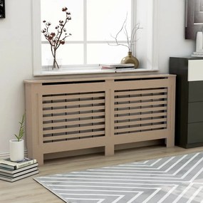 vidaXL Cobertura de radiador 172x19x81,5 cm MDF